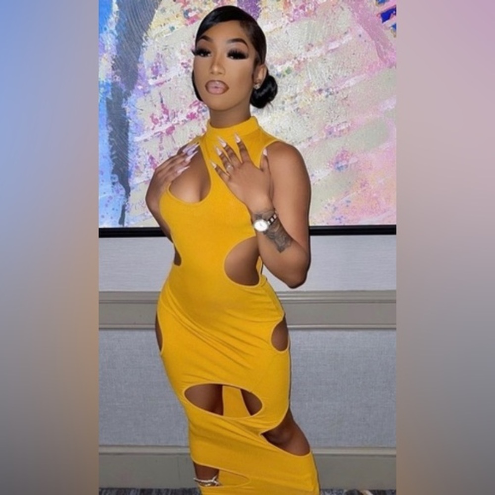 VINI Dress (Honey Mustard)